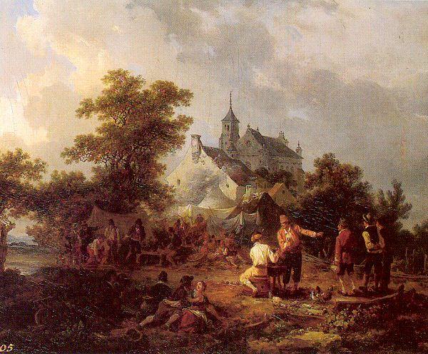 Prince, Jean-Baptiste le Playing Ball France oil painting art